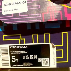 Kyrie 6 pool sneakers